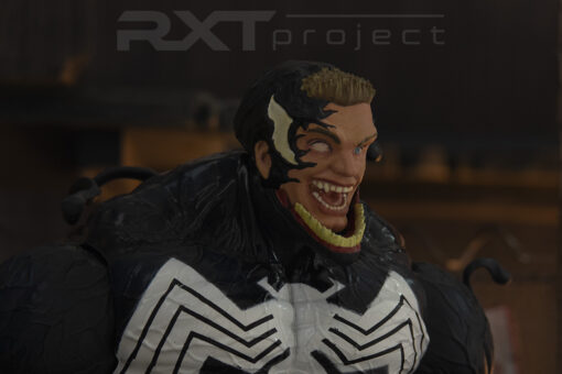Custom Head Sculpt Venom Eddie Brock Half Masked