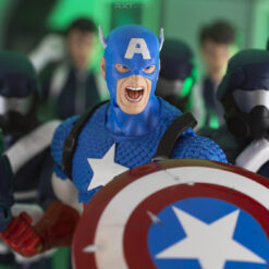 Custom Head Sculpt Classic Captain America Screaming