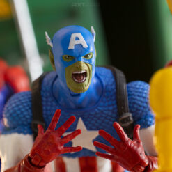 Custom Head Sculpt Captain America Skrull
