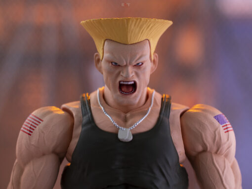 Custom Face Plates for S.H.Figuarts Guile