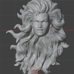 3D Scan HS Mafex Storm Angry