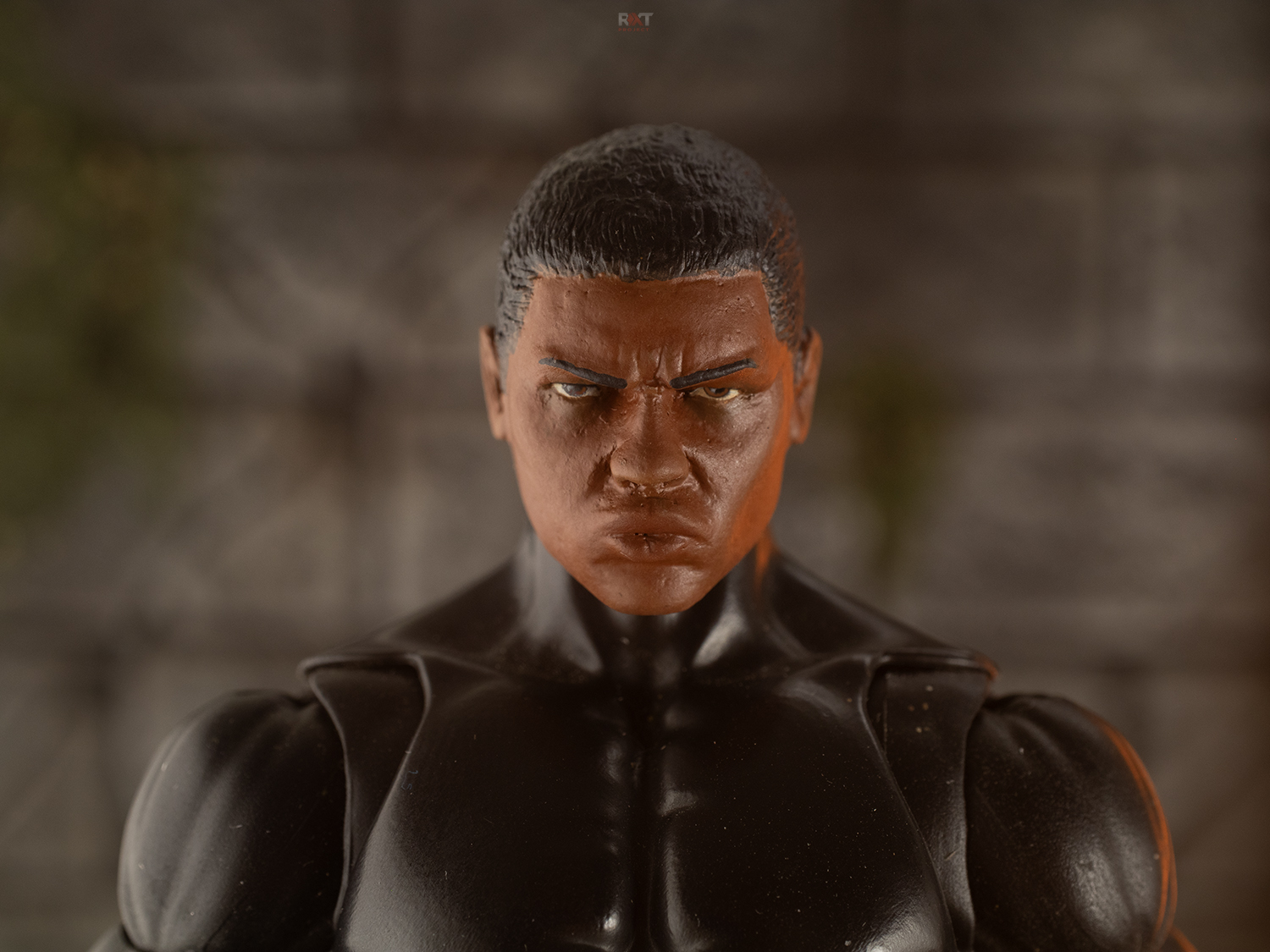 Custom Head Sculpt Black Panther Unmasked