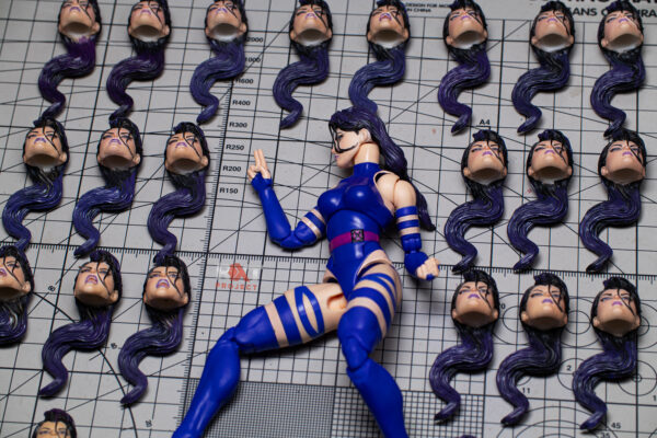 Custom Head Sculpt Psylocke Status Update